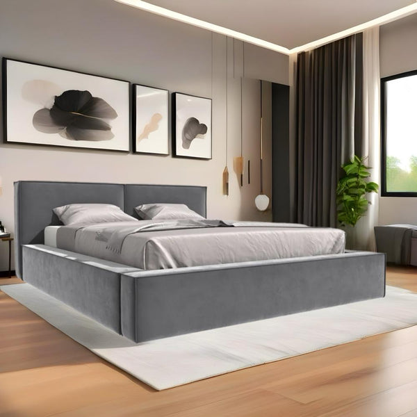 sam- מיטה זוגית מרופדת