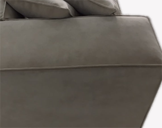 Queen velvet- כורסאת רביצה עשויה מבד רחיץ-couch-manzana