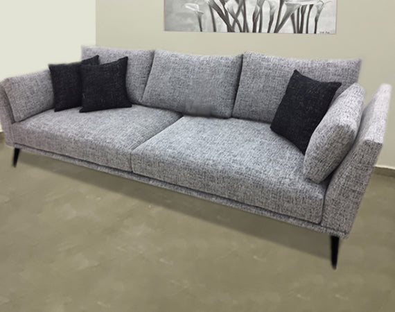 Kamina gray/black-sofa-manzana