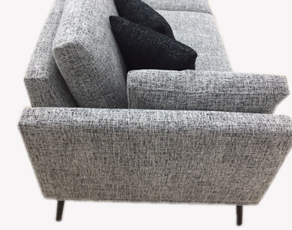 Kamina gray/black-sofa-manzana