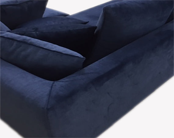 Mondo- ספה פינתית ואלגנטית מרופדת בבד רחיץ ונעים-Corner-sofa-manzana