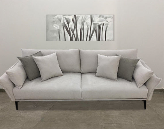 Rain White stone-sofa-manzana